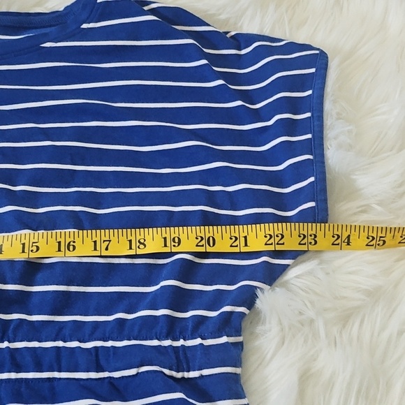Rafaella Blue and White Striped Dress with Adjustable Waist - Picture 11 of 15